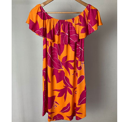 Vestido viscolycra estampado
